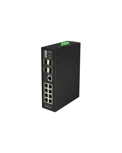 RVi-1NSIM8GP-4S. Коммутатор с питанием по PoE. RVi в Омске