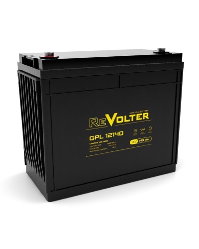 Revolter GPL 12140. Аккумулятор автомобильный герметичный свинцово-кислотный. Revolter в Омске