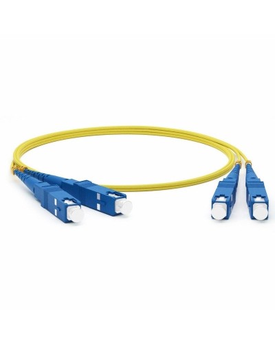 Патч-корд оптический соединительный (SM), 9/125 (OS2), SC/UPC-SC/UPC, (Duplex), LSZH, 1м (50-2011): Патч-корд оптический в Омске