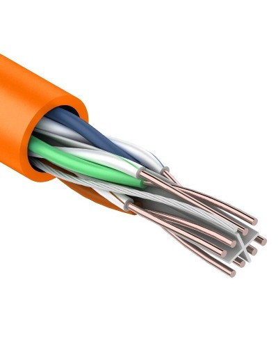 U/UTP 4PR 23AWG CAT6 305м нг(А)-HF REXANT (01-0050). Кабель «витая пара» (LAN) для структурированных систем связи. Rexant в Омске