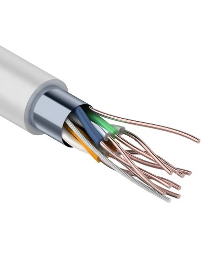 F/UTP 4PR 24AWG CAT5e 305м REXANT (01-0143). Кабель «витая пара» (LAN) для структурированных систем связи. Rexant в Омске