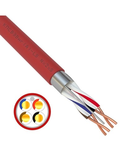 КПСВЭВнг(А)-LS 2х2х0,5 (01-4865-1)(REXANT). Кабель для систем пожарной и охранной сигнализации. Rexant в Омске