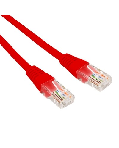 Патч-корд U/UTP CAT 6, RJ45-RJ45, 26AWG, LSZH, красный, 0.3м REXANT (02-0293-03). Патч-корд UTP. Rexant в Омске