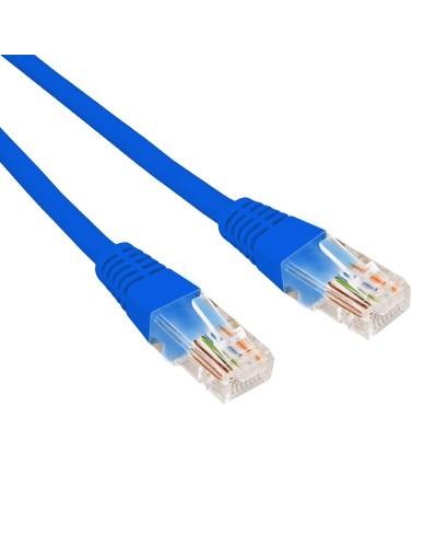 Патч-корд U/UTP CAT 6, RJ45-RJ45, 26AWG, LSZH, синий, 1.5м REXANT (02-0294-105). Патч-корд UTP. Rexant в Омске
