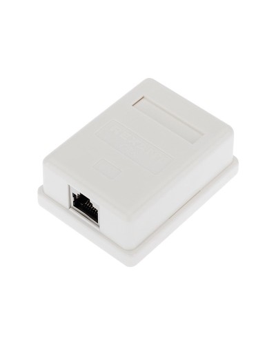 Розетка компьютерная внешняя, 2-порта FTP RJ-45 (8P8C), CAT 6 REXANT (03-0146): Розетка RJ-45 в Омске