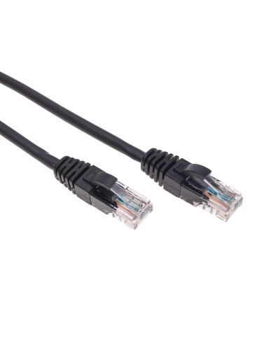 Патч-корд U/UTP, CAT 5e, RJ45-RJ45, 26AWG, LSZH, черный, 0,3м  REXANT (02-0102-03). Патч-корд UTP. Rexant в Омске