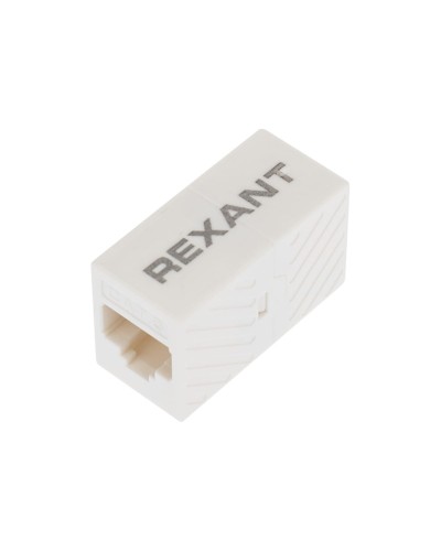 Адаптер проходной UTP RJ-45(8P8C), CAT 6 REXANT (03-0108). Проходной адаптер. Rexant в Омске