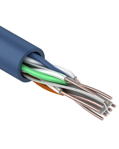 U/UTP 4PR 23AWG CAT6 305м REXANT (01-0047). Кабель «витая пара» (LAN) для структурированных систем связи. Rexant в Омске