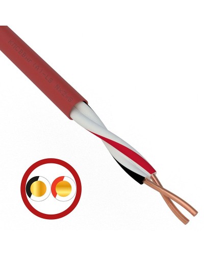 КПСВВнг(А)-LS 1х2х0,75 (01-4861)(REXANT). Кабель для систем пожарной и охранной сигнализации. Rexant в Омске