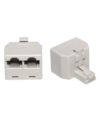 Двойник компьютерный UTP RJ-45(8P8C) (штекер - 2 гнезда) REXANT (03-0102): Кабельный соединитель в Омске