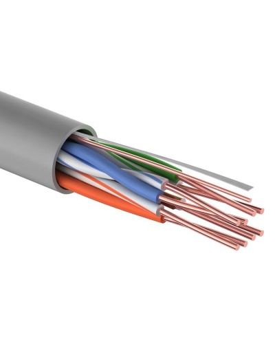 U/UTP, CAT 5e, ZH нг(А)-HF, 4PR, 24AWG, INDOOR, SOLID LIGHT 305 м (01-0059). Кабель «витая пара» (LAN) для структурированных систем связи. Rexant в Омске