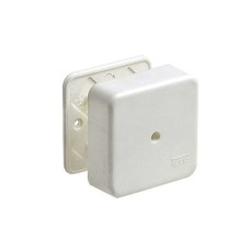 Коробка TYCO 80х80х25 (65005). Коробка универсальная для кабель-канала. RuVinil