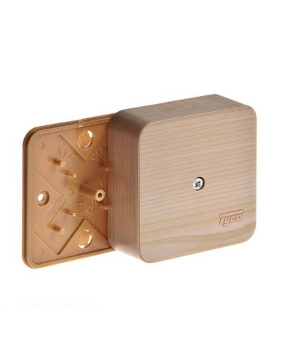 Коробка TYCO ОП 79х79х32мм IP40 сосна (65004-27М). Коробка распределительная. RuVinil в Омске
