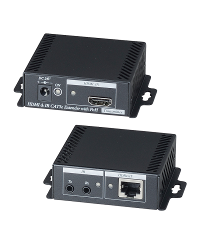 HE02EIP. Удлинитель HDMI, ИК-сигнала, питания. SC&T в Омске