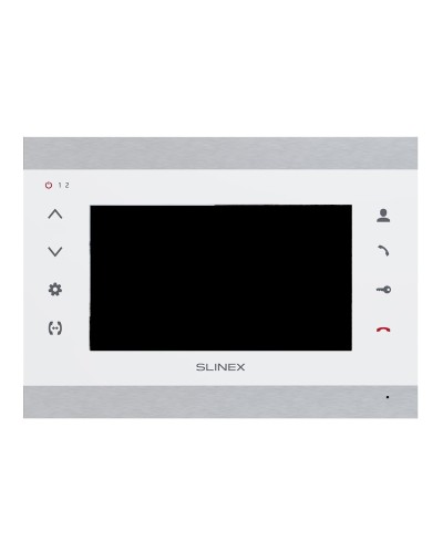 SL-07N Cloud (Silver+White). Монитор домофона цветной с функцией «свободные руки». SLINEX в Омске