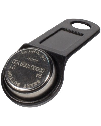 DS 1990А-F5 (черный). Ключ электронный Touch Memory с держателем. SLINEX в Омске
