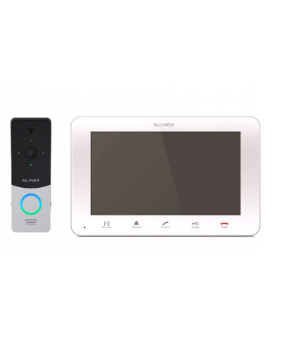 SM-07MHD + ML-20HD. Комплект вызывной панели с монитором. SLINEX в Омске