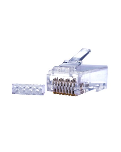 Коннекторы 8P8C UTP Cat.6 50U (RJ-45) (100шт) (10-0208). Разъем RJ-45. SUPRLAN в Омске