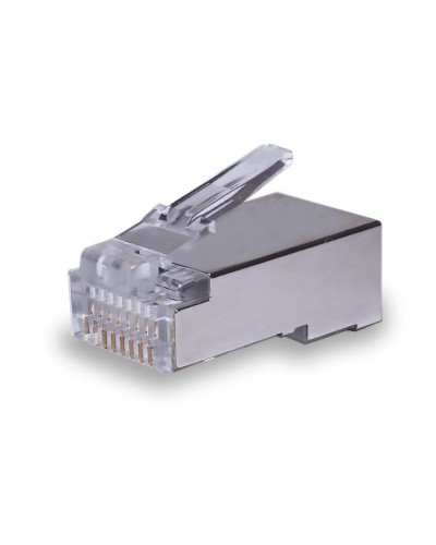Коннекторы 8P8C FTP Cat.5e (RJ-45) 2pb (100шт) (10-0234). Разъем RJ-45. SUPRLAN в Омске