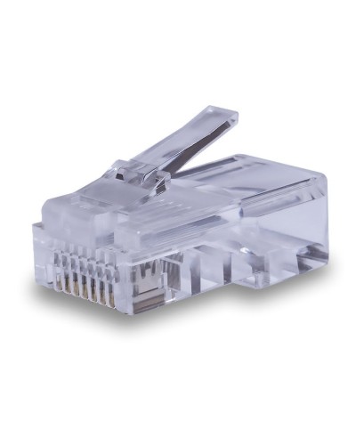 Коннекторы 8P8C UTP Cat.5e (RJ-45) (100шт) (10-0209). Разъем RJ-45. SUPRLAN в Омске