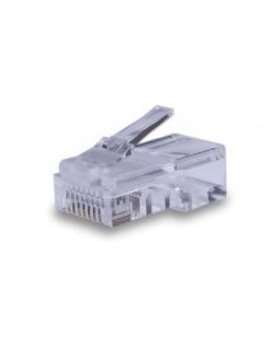 Коннекторы 8P8C UTP Cat.5e 3U (RJ-45) (100шт) (10-0205). Разъем RJ-45. SUPRLAN в Омске