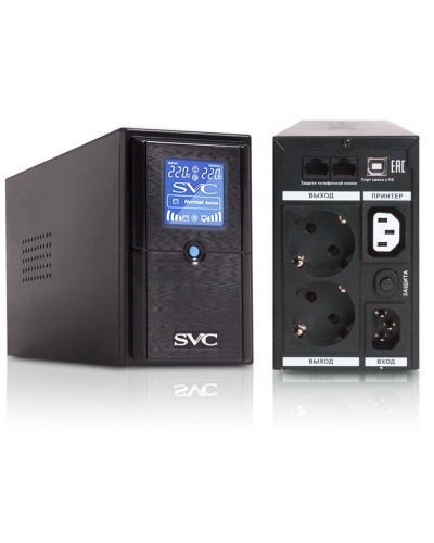SVC V-600-L-LCD. Источник бесперебойного питания. SVC в Омске