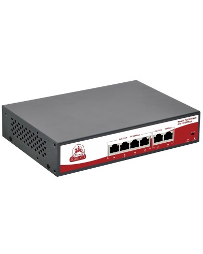 SR-PS0420FBL. Коммутатор с питанием по PoE. SarmatT в Омске