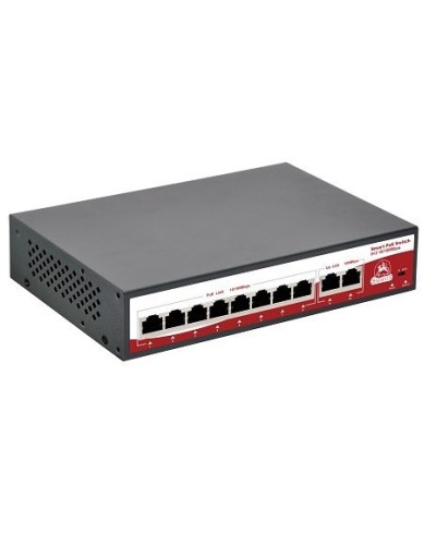 SR-PS0820FBL. Коммутатор с питанием по PoE. SarmatT в Омске