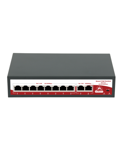 SR-PS0820GBL. Коммутатор с питанием по PoE. SarmatT в Омске