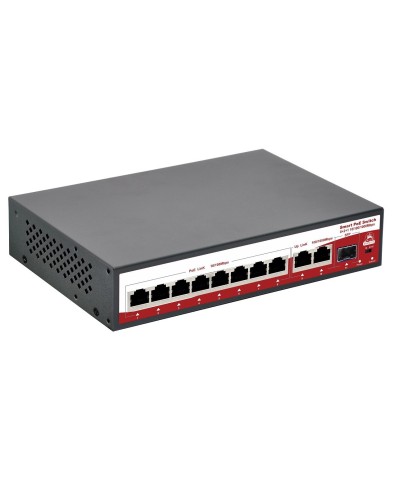 SR-PS0821GBL. Коммутатор с питанием по PoE. SarmatT в Омске