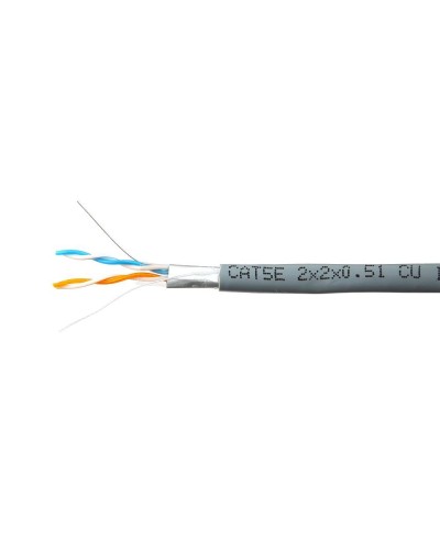 FTP indoor 2x2x24AWG Cu Light 100 (SkyNet)(1693106). Кабель «витая пара» (LAN) для структурированных систем связи. SkyNet в Омске