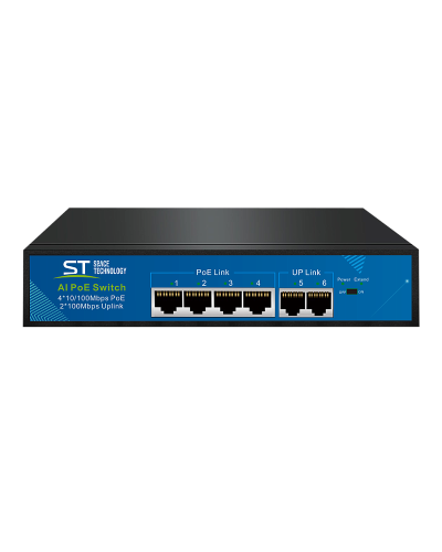 ST-S45POE (версия 4). Сетевой PoE коммутатор . Space Technology в Омске