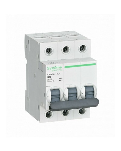 City9 Set 3P 16А 4.5kA С (C9F34316). Автоматический выключатель. Systeme Electric в Омске