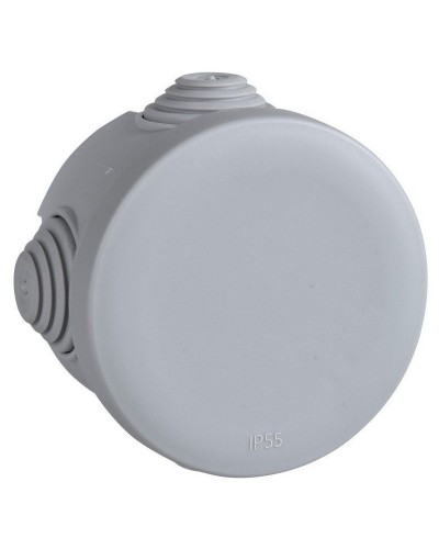 Коробка Ø60х40 распределительная открытой установки, IP55, 4 сальника (IMT35093). Коробка распределительная. Systeme Electric в Омске