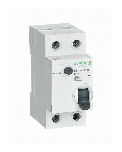City9 Set 1P+N С 40А 4.5kA 30мА A 230В (C9D55640). Автоматический выключатель дифференциального тока. Systeme Electric в Омске