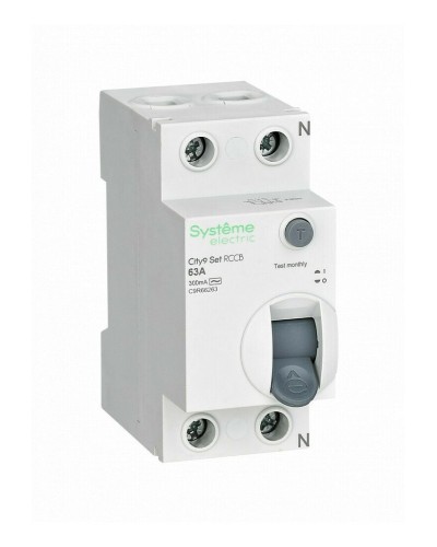 City9 Set 63А 2P 300мА AC 230В (C9R66263). Выключатель дифференциального тока. Systeme Electric в Омске