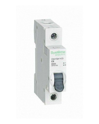 City9 Set 1P 6А 4.5kA С (C9F34106). Автоматический выключатель. Systeme Electric в Омске