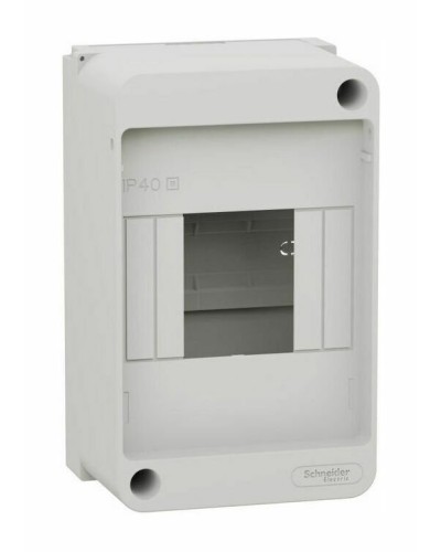 City9 Box XS 4 модуля без дверцы, белый (EZ9EAA104). Щиток модульный. Systeme Electric в Омске