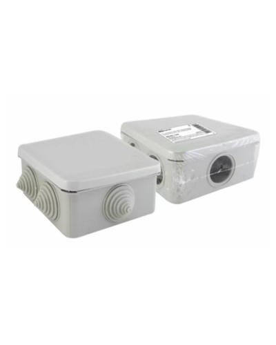 Коробка ОП 100х100х50мм, крышка, IP55, 6 вх. (SQ1401-1255). Распаячная коробка. TDM ЕLECTRIC в Омске