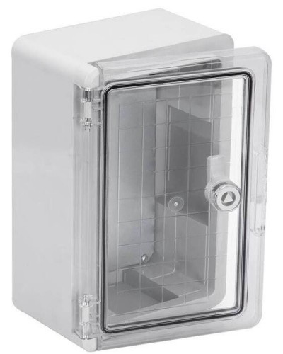 ЩМП-0-2, прозрачная крышка ABS, IP65, 350x250x150. Бокс пластиковый антивандальный. TDM ЕLECTRIC в Омске