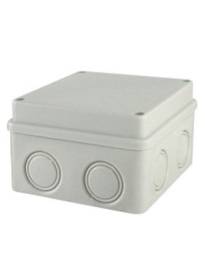 Коробка ОП 110х110х70мм, крышка на винтах, IP55, 8вх., без гермовводов (SQ1401-0824). Распаячная коробка. TDM ЕLECTRIC в Омске