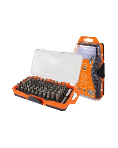 Набор бит №4, 66 бит: SL, PH, PZ, HEX, TORX, SQ,  удлинитель, сталь CR-V «Алмаз» TDM (SQ1019-0104): Набор бит в Омске