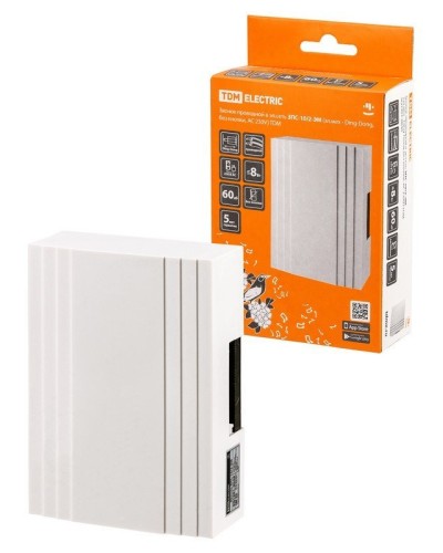 ЗПС-10/2-ЭМ, эл.мех - Ding-Dong, без кнопки, AC 230V (SQ1901-0046). Звонок проводной. TDM ЕLECTRIC в Омске