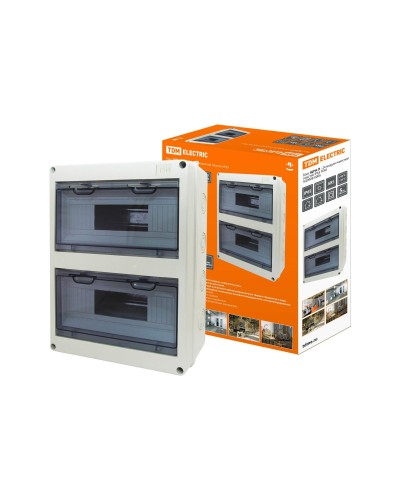 ЩРН-П-24 модулей навесной пластик IP65 (SQ0908-0006). Бокс. TDM ЕLECTRIC в Омске