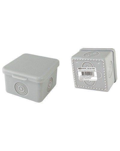 Коробка ОП 65х65х50мм, крышка, IP54, 4вх., без гермовводов (SQ1401-0821). Распаячная коробка. TDM ЕLECTRIC в Омске
