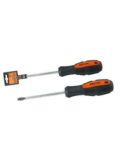 Отвертка шлицевая двухкомпонентная CR-V, тип SL6.5x150 "Алмаз" TDM (SQ1006-1010): Отвертка шлицевая двухкомпонентная в Омске