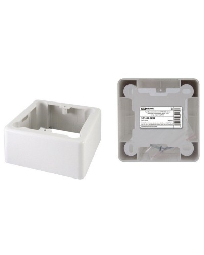 Коробка установочная ОП 85х85х42мм, 1-местная, подъемная, белая, IP20 TDM (SQ1401-0232). Коробка установочная ОП. TDM ЕLECTRIC в Омске