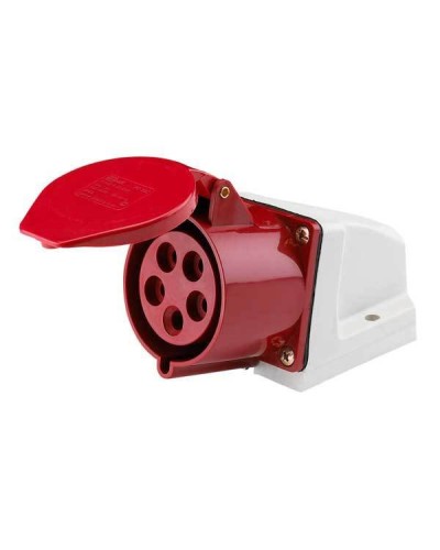 Розетка 125 стационарная 3Р+РЕ+N 32А 380В IP44 (SQ0602-0006). Розетка. TDM ЕLECTRIC в Омске