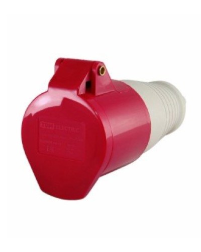 Розетка 215 переносная 3Р+РЕ+N 16А 380В IP44 (SQ0603-0012). Розетка. TDM ЕLECTRIC в Омске