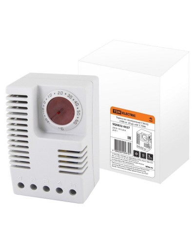 Термостат электронный ТЭН-02 230В (SQ0832-0027). Термостат. TDM ЕLECTRIC в Омске